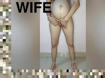 Village Pregnant Wife Pink Pussy