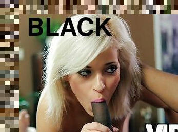 BLACK4K. Blonde hooks up with black stranger and helps him lose virginity