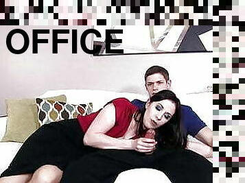 Fixing the Office Bitch, she needs Dick