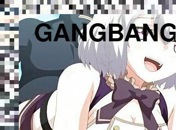 Anime goblin gangbang Sub esp