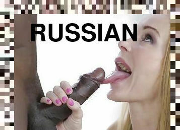 Russian Milf Gets Interracially Fucked