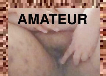 masturbation, chatte-pussy, amateur, jouet, belle-femme-ronde, joufflue, solo, minuscule