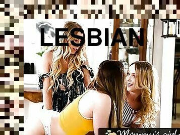 MommysGirl Katie Morgan Spanks Her Stepdaughters As A Lesson