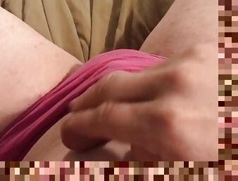 Sissy Clit Rub and Jerk