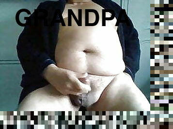 pai, gordo, masturbação, amador, gay, punheta, bbw, ejaculação, webcam, avô-grandpa