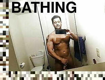 Strip in the bathroom