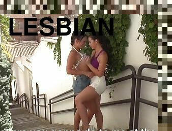 Barcelona babes claudia bavel and nekane indulge in hot lesbian sex