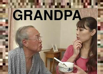 Grandpa commits a young bride ?
