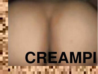 Reverse cowgirl Slow-mo Creampie