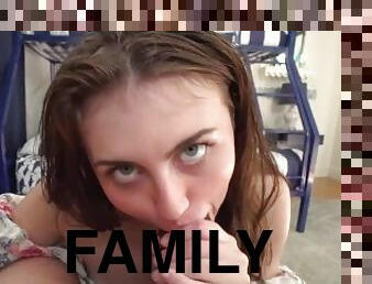 Kinky Family - Selina Bentz - Stepsis slurping pussy fucking