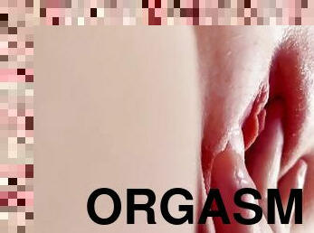 orgasmo, cona-pussy, amador, adolescente, caseiro, dedos, molhado