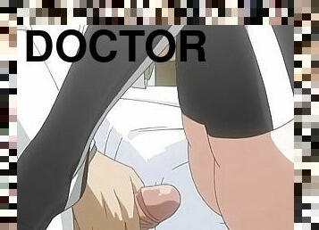 Doctor takes virginity teen pussy - Uncensored Hentai Anime