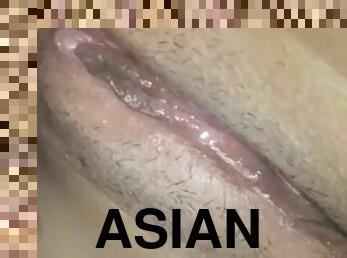 asiático, orgasmo, orgia, cona-pussy, esguincho, amador, adolescente, colégio, molhado