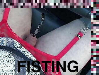 fisting, masturbation, en-plein-air, anal, énorme-bite, jouet, gay, branlette, bdsm, lingerie