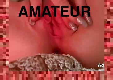 göt, mastürbasyon-masturbation, boşalma, amcık-pussy, rus, amatör, güzellik, genç, tek-kişilik