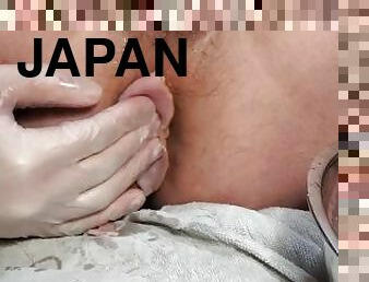 amatør, anal, bøsse, japans, indsættelse