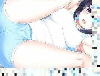 hentai uncensored japanese schoolgirl in sports uniform gets creampied in her virgin pussy