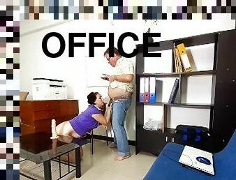 SEXRETARY Sex in office Customer fucks the secretary Camera 1 Security cam 