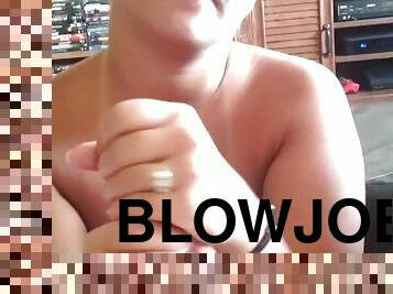 Afternoon blowjob