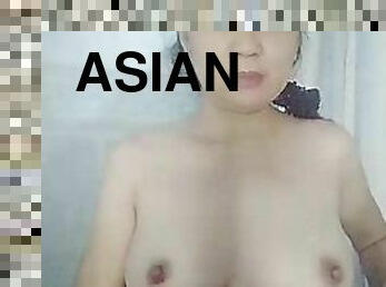 asiático, teta-grande, masturbação, amador, babes, loira, sozinho, morena, tetas-pequenas
