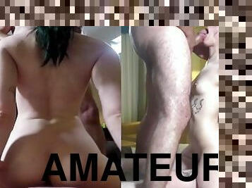 cul, gros-nichons, amateur, anal, double, point-de-vue, première-fois, goth, tatouage, pénétrante