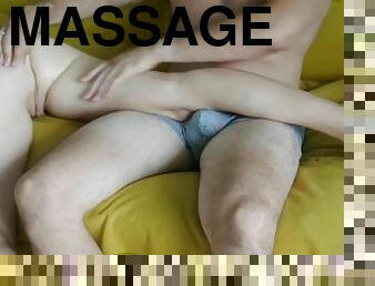 Tired legs massage