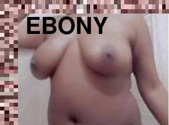 SEXT EBONY STRIP TEASE  tele: goddesstiva444 for custom content & video calls