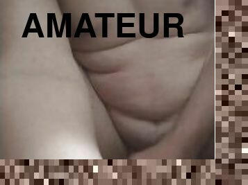 amateur, ejaculation-sur-le-corps, gay, branlette, gode, solo, musclé, minet, masque