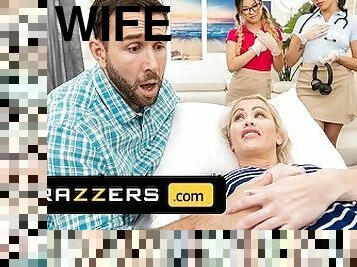 Brazzers - Midwives Vanessa Sky & Lulu Chu Tend To Not Only The Wife But Husband Will Pounder Too