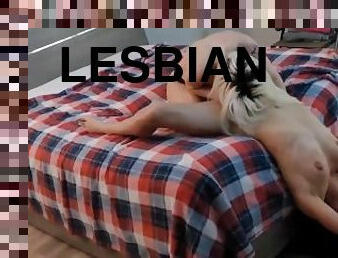 Latin lesbians having hard sex