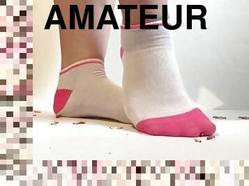 amateur, jouet, pieds, point-de-vue, mignonne, fétiche, minuscule, géant