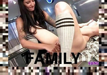 Banging stepfamily - Naughty Have Fun With by stepmom