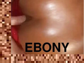 Ebony big ass takes backshots
