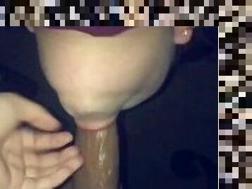 Nutted In Her Throat