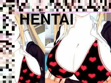 massage, hentai, 3d