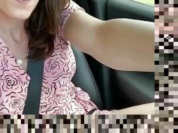 masturbation, chatte-pussy, amateur, maison, voiture, salope, culotte, horny, coquine, chatte