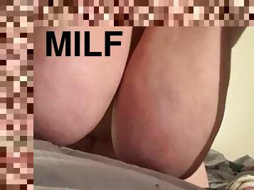 dideli-papai, didelis, speneliai, putytė, milf, bbw, apkūni, graži, solo, erzinimas