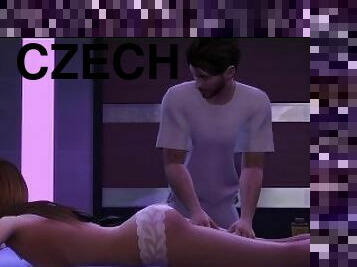 klit, massage, schmutzig, hentai, 3d, czech