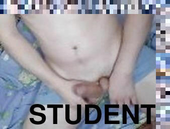 Student masturbates  ??????? ?????? ? ??????? ???????????