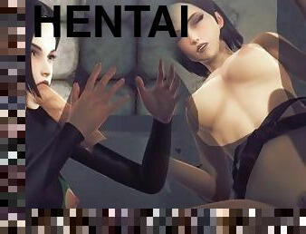 hentai, 3d, čiulpimas-sucking