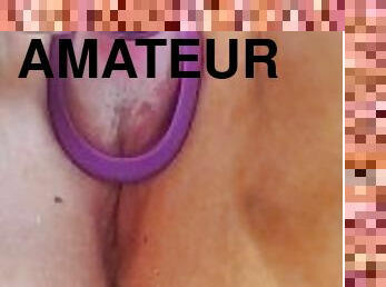 masturbation, orgasme, chatte-pussy, amateur, milf, jouet, maison, belle-femme-ronde, salope, fétiche