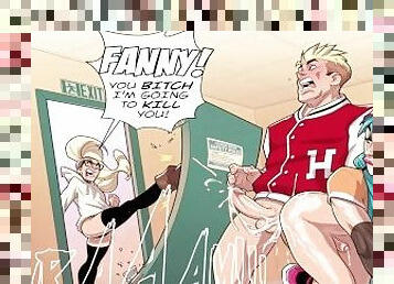 Fanny Bad cheerleader - Trans Instagram live Anal sex at school