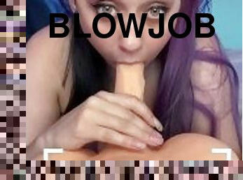 SLOW MOTION SLUT SUCKS DICK