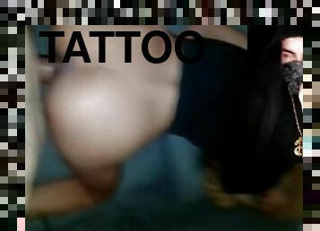 traseiros, estilo-cão, pénis-grande, adolescente, hardcore, estrela-porno, brasil, pov, loira, tatuagem