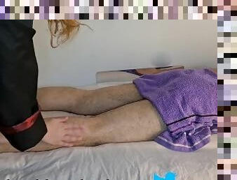 I Did an Erotic and Mystical massage, to my step-brother, and he cum in me...