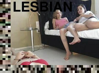 lesbienne, blonde, fétiche, brunette, dure