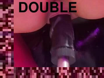 Anal DP & Split Roasting w/ Fucking Machine @skyluxxe for my videos