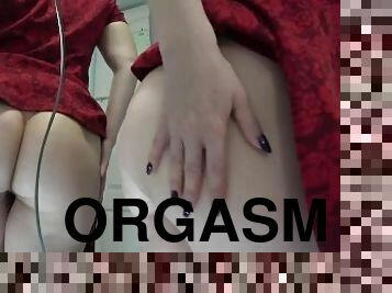 orgasmi, pillu-pussy, ruikkiminen, sormettaminen, tiukka, täydellinen, soolo, ajettu, märkä, mehevä