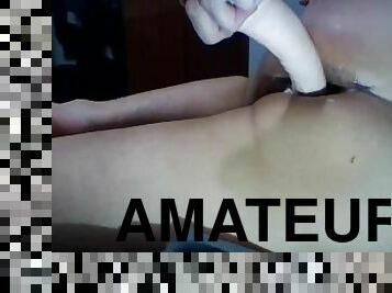 amateur, anal, jouet, gay, joufflue, gode, solo, bisexuels