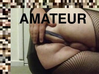 cul, grosse, amateur, anal, ejaculation-sur-le-corps, belle-femme-ronde, culotte, chevauchement, gode, fétiche